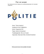 Goedgekeurd PLAN VAN AANPAK. Afstuderen is begonnen! 