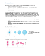 Samenvatting Structuurchemie 