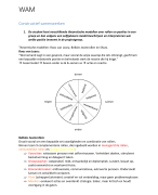 (Examen) Competenties WAM