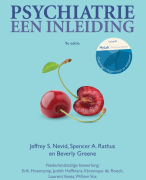 Samenvatting Klinische psychologie Toegepaste psychologie 2017-2018