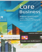 Samenvatting Core business