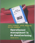 Samenvatting Operationeel management in de dienstverlening