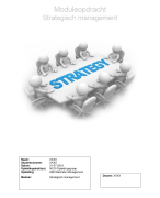 Strategisch management Cijfer 7,5