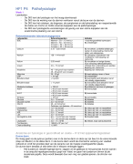 Voeding en Dietetiek - Hoofdfase 1 P4 Samenvatting Pathofysiologie 2017 - 2018