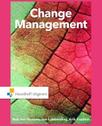 Samenvatting Verandermanagement 2.1 - Inclusief boek