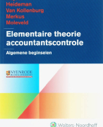Samenvatting Elementaire theorie accountantscontrole