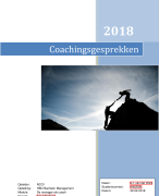 De manager als coach, cijfer 7 inclusief beoordeling