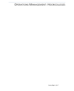 Hoorcollege aantekeningen operations management