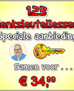 Pakket van 123 denksleutellessen