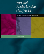 Samenvatting Beginselen Strafrecht boek 'Grondtrekken van het Nederlandse strafrecht' 