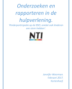 Onderzoeken en rapporteren in de hulpverlening, beoordeeld met een 5,5