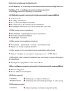 Bondige samenvatting Buitencontractueel Aansprakelijkheidsrecht (BCA)