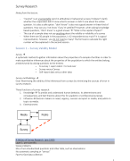 Survey Research 