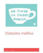 Diabetes mellitus 