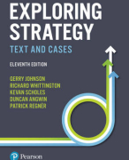 Summary Exploring Strategy 11th edition