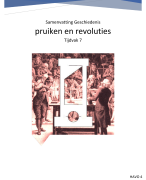samenvatting Tijdvak 7 pruiken & revoluties 