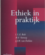 Samenvatting Ethiek in praktijk
