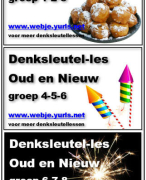 Denksleutellessen Oud en Nieuw - Groep 1-8