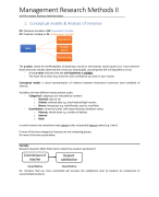 Summary MRM 2 Statistics 2 Premaster BA UvA (grade 9.7)
