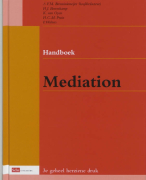 Samenvatting Handboek Mediation