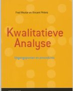 Samenvatting Kwalitatieve analyse