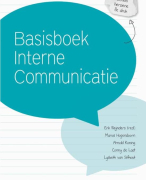 Basisboek Interne Communicatie + extra literatuur (Organisatieontdekker)