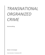 Samenvatting vak Crime mapping and Crime Analysis, masteropleiding criminologie aan de Vrije Universiteit