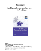 Summary Auditing and Assurance Services (14th ed.) [H1, 3, 6]
