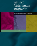 Strafrecht samenvatting HBO rechten/SJD (MET ARRESTEN)