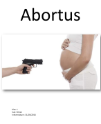 Werkstuk ethiek over abortus (volledig)