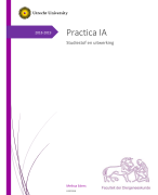 IA Practica uitgewerkt + samenvatting studiestof 2019
