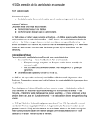 Geschiedenis Werkplaats samenvatting H10