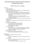 Samenvatting Latijn Ovidius 2019