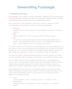 Samenvatting Psychologie 2.4