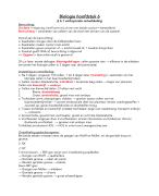 Biologie nectar 4 vwo hoofdstuk 6 + 8