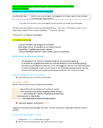 Crossculturele psychologie samenvatting  | Toegepaste psychologie | Thomas More 