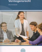 MBO Recht vermogensrecht 