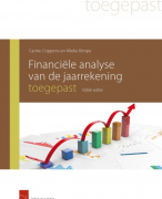 Samenvatting analyse van de jaarrekening