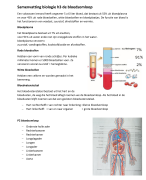 samenvatting biologie voor jou 2 havo/vwo hoofdstuk 3 de bloedsomloop