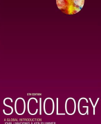 Sociology: A Global Introduction (Chapters 1, 2, 4, 5, 6, 7, 8, 9, 10, 11 & 12)