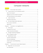 Samenvatting Computer Networks  - MCT