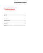 Bewegingsonderwijs - Pabo (Cijfer 6.7)