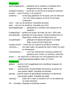 Begrippenlijst Aardrijkskunde DE GEO Hoofdstuk 2