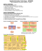 Applied Information Technology - Lectures