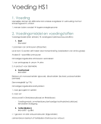 Voeding Biologie voor jou thema 1