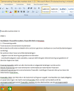 ZEER GOEDE EN UITGEBREIDE Samenvatting Financiële Markten opleding HBO Bedrijfseconomie jaar 3