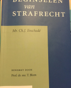 Beginselen van strafrecht - Juridische herhaalbaarheid van recht - Samenvatting hoorcollege's