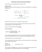 Samenvatting - Scheikunde - Chemie Overal - 3vwo - H3 bouwstenen van stoffen