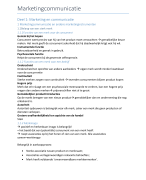 samenvatting marketingcommunicatie 