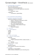 Samenvatting Gynaecologie (S. De Leener) 